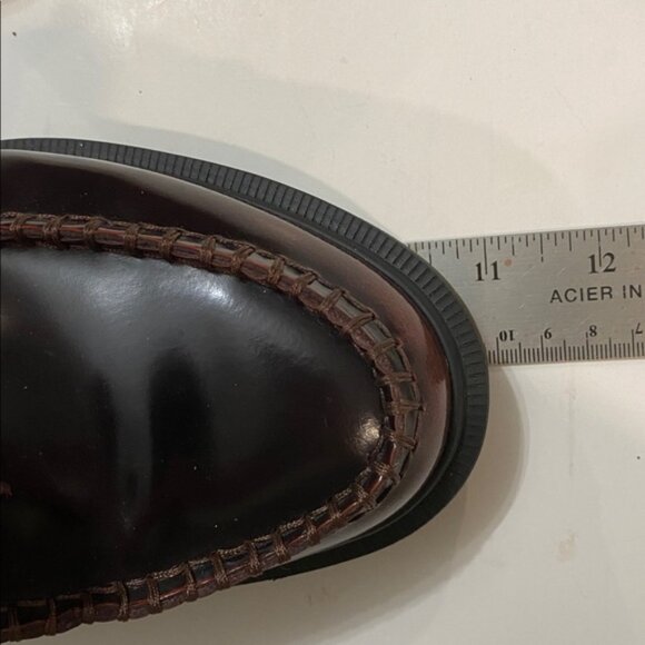 Dr. Martens Adrian NEW Cherry Red Arcadia Loafers Size 7  Classic Tassel Design - Picture 14 of 15